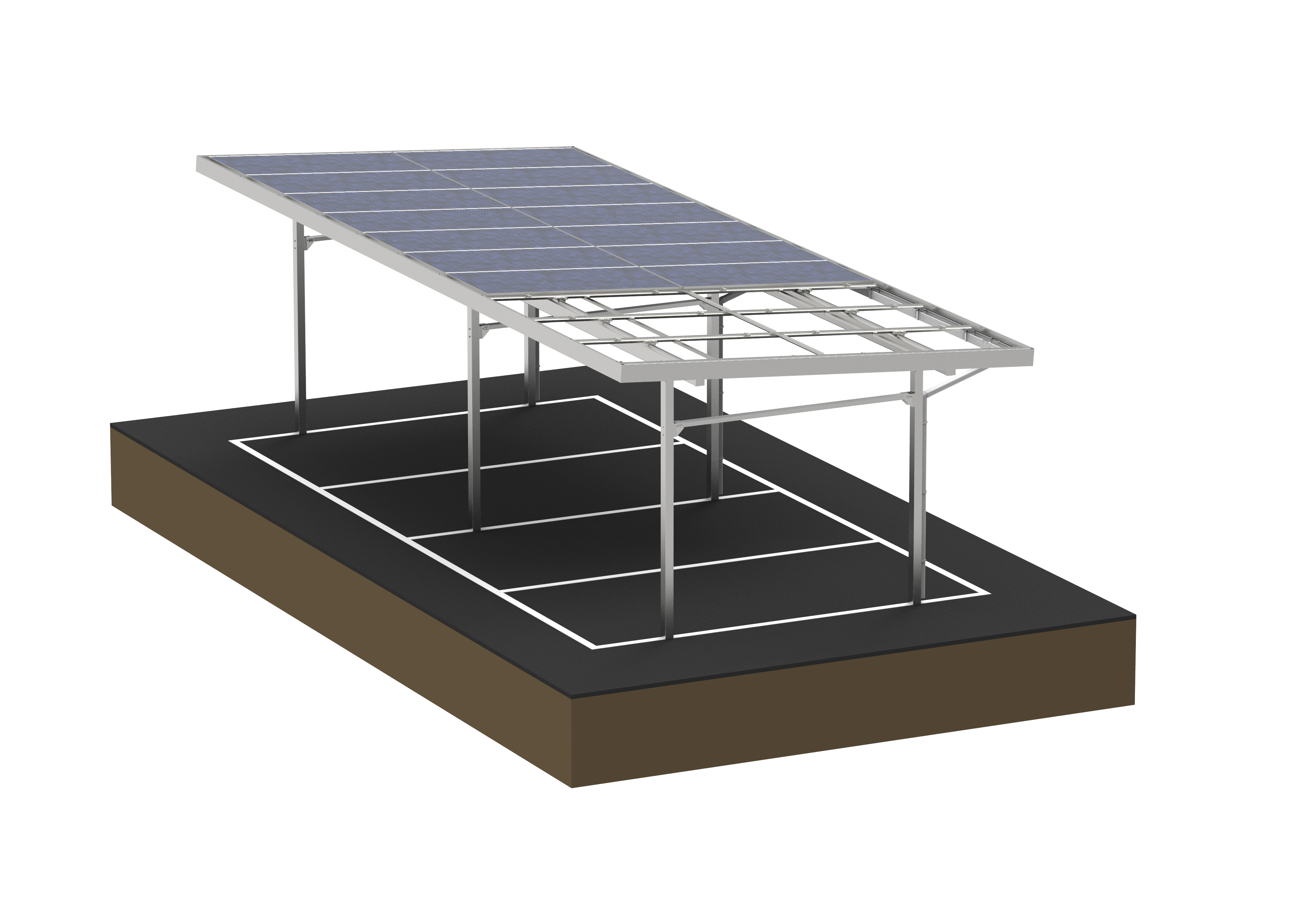 Single Row Tracking System